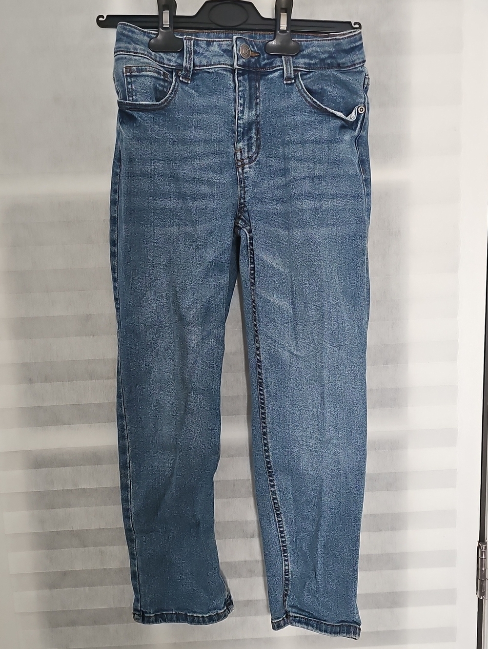 George Straight-Leg Women's Jeans in Blue